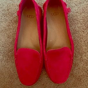 Pink Ugg Loafers
